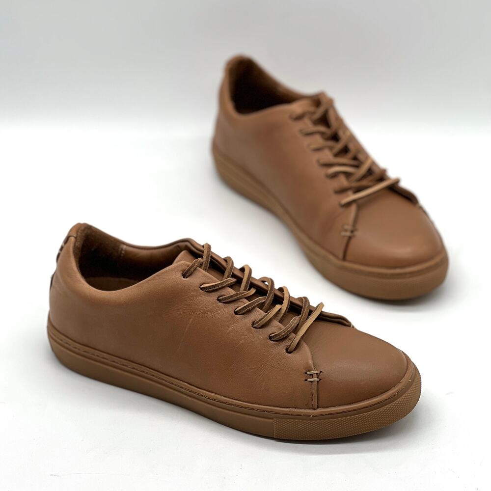 THURSDAY BOOT COMPANY Premier Low Top Sneaker Mens 7.5 Brown Lace Up